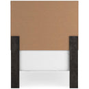  Size_Twin  -- Belachime B2589B11 Twin Panel Bed IMAGE 4