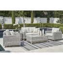  Signature Design by Ashley Seton Creek P798-821 Swivel Lounge with Cushion IMAGE 6
