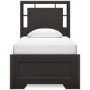  Size_Twin -- Signature Design by Ashley Covetown Panel Bed IMAGE 2