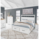  Size_King  -- Ashbryn B844B4 King Panel Storage Bed IMAGE 10