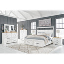  Size_King  --  Ashbryn B844B4 King Panel Storage Bed IMAGE 12
