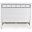  Size_King  -- Ashbryn B844B4 King Panel Storage Bed IMAGE 4
