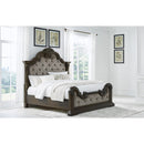  Size_Queen -- Signature Design by Ashley Maylee Upholstered Panel Bed IMAGE 5