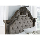  Size_Queen -- Signature Design by Ashley Maylee Upholstered Panel Bed IMAGE 6