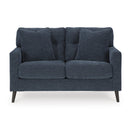  Manufacturer Color_Navy -- Signature Design by Ashley Bixler Stationary Fabric Loveseat IMAGE 2