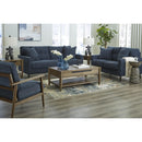  Manufacturer Color_Navy -- Signature Design by Ashley Bixler Stationary Fabric Sofa IMAGE 8