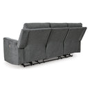  Manufacturer Color_Gravel  -- Barnsana 3320287 Reclining Power Sofa IMAGE 5