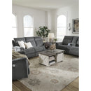 Manufacturer Color_Gravel  -- Barnsana 3320287 Reclining Power Sofa IMAGE 8