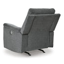  Manufacturer Color_Gravel  -- Barnsana 3320298 Power Rocker Recliner IMAGE 5