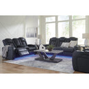  Manufacturer Color_Sapphire  -- Fyne-Dyme 3660313 Power Recliner with Adjustable Headrest IMAGE 12