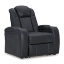  Manufacturer Color_Sapphire  -- Fyne-Dyme 3660313 Power Recliner with Adjustable Headrest IMAGE 1