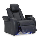  Manufacturer Color_Sapphire  -- Fyne-Dyme 3660313 Power Recliner with Adjustable Headrest IMAGE 2