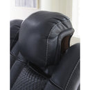  Manufacturer Color_Sapphire  -- Fyne-Dyme 3660315 Power Reclining Sofa with Adjustable Headrest IMAGE 11