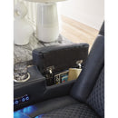 Manufacturer Color_Sapphire  -- Fyne-Dyme 3660315 Power Reclining Sofa with Adjustable Headrest IMAGE 12