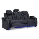  Manufacturer Color_Sapphire  -- Fyne-Dyme 3660315 Power Reclining Sofa with Adjustable Headrest IMAGE 2