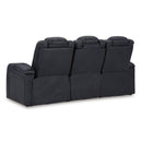  Manufacturer Color_Sapphire  -- Fyne-Dyme 3660315 Power Reclining Sofa with Adjustable Headrest IMAGE 5