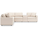  Manufacturer Color_Oyster  -- Signature Design by Ashley Modmax Fabric 6 pc Sectional IMAGE 2
