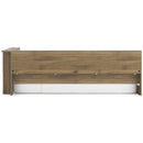  Size_Twin -- Signature Design by Ashley Deanlow Bookcase Bed with Storage IMAGE 3