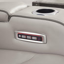  Manufacturer Color_Grey  -- Signature Design by Ashley Boyington Power Leather Match Recliner IMAGE 8