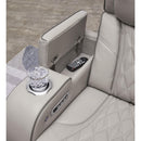  Manufacturer Color_Grey  -- Signature Design by Ashley Boyington Power Reclining Leather Match Loveseat with Console IMAGE 9