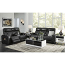  Manufacturer Color_Black  -- Boyington U2710615 Power Reclining Sofa with Adjustable Headrest IMAGE 19