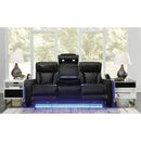  Manufacturer Color_Black  -- Boyington U2710615 Power Reclining Sofa with Adjustable Headrest IMAGE 8