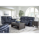  Manufacturer Color_Ocean  -- Leesworth U4380974 Reclining Power Loveseat IMAGE 12