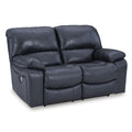  Manufacturer Color_Ocean -- Signature Design by Ashley Leesworth U4380974 Reclining Power Loveseat IMAGE 1