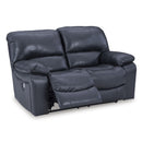  Manufacturer Color_Ocean  -- Leesworth U4380974 Reclining Power Loveseat IMAGE 2