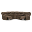  Signature Design by Ashley Trail Boys 82703S1C 2 pc Reclining Sectional IMAGE 2