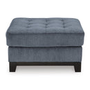  Manufacturer Color_Navy -- Benchcraft Maxon Place Fabric Ottoman IMAGE 2