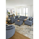  Manufacturer Color_Navy -- Benchcraft Maxon Place Fabric Ottoman IMAGE 7