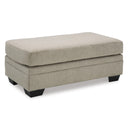  Manufacturer Color_Taupe -- Signature Design by Ashley Stonemeade Fabric Ottoman IMAGE 1