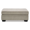  Manufacturer Color_Taupe -- Signature Design by Ashley Stonemeade Fabric Ottoman IMAGE 2
