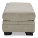  Manufacturer Color_Taupe -- Signature Design by Ashley Stonemeade Fabric Ottoman IMAGE 3