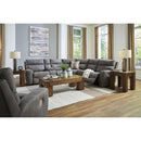  Manufacturer Color_Slate  -- Signature Design by Ashley Next Gen DuraPella Power Reclining Leather Look 6 pc Sectional IMAGE 12