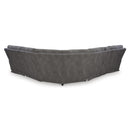  Manufacturer Color_Slate  -- Signature Design by Ashley Next Gen DuraPella Power Reclining Leather Look 6 pc Sectional IMAGE 3