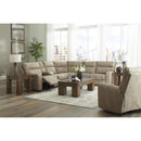  Manufacturer Color_Sand  -- Next-Gen DuraPella 6100413 Power Recliner with Adjustable Headrest IMAGE 12