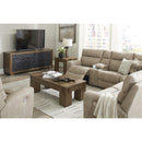  Manufacturer Color_Sand  -- Next-Gen DuraPella 6100413 Power Recliner with Adjustable Headrest IMAGE 14