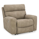  Manufacturer Color_Sand  -- Next-Gen DuraPella 6100413 Power Recliner with Adjustable Headrest IMAGE 1