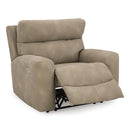  Manufacturer Color_Sand  -- Next-Gen DuraPella 6100413 Power Recliner with Adjustable Headrest IMAGE 3