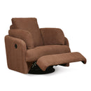  Manufacturer Color_Spice  -- Signature Design by Ashley Modmax Swivel Glider Fabric Recliner IMAGE 2