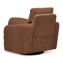  Manufacturer Color_Spice  -- Signature Design by Ashley Modmax Swivel Glider Fabric Recliner IMAGE 5