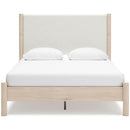  Size_Queen -- Signature Design by Ashley Cadmori Upholstered Panel Bed IMAGE 2
