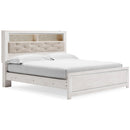  Size_King  -- Signature Design by Ashley Altyra B2640B51 King Panel Bookcase Bed IMAGE 1