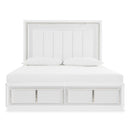  Size_Queen -- Signature Design by Ashley Chalanna Upholstered Panel Bed with Storage IMAGE 3
