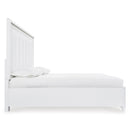 Size_Queen -- Signature Design by Ashley Chalanna Upholstered Panel Bed with Storage IMAGE 4