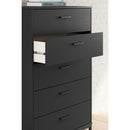  Signature Design by Ashley Socalle EB1865-245 Five Drawer Chest IMAGE 8