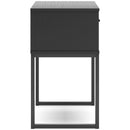  Signature Design by Ashley Socalle EB1865-291 One Drawer Night Stand IMAGE 3