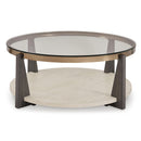  Signature Design by Ashley Frazwa T432-8 Round Cocktail Table IMAGE 2